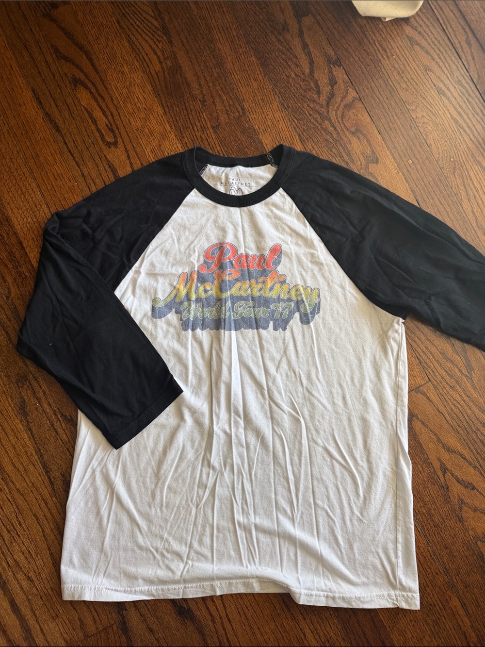 Paul McCartney concert t-shirt